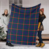 Clan Agnew Modern Tartan Blanket U7