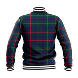 Clan Agnew Modern Crest Tartan Baseball Jacket JM976