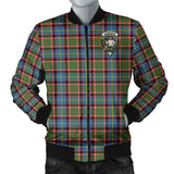 Clan Aikenhead Crest Tartan Bomber Jacket ZJ7