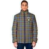 Clan Aikenhead Crest Tartan Padded Jacket RF7