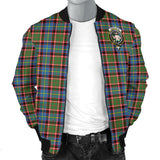 Clan Aikenhead Crest Tartan Bomber Jacket ZJ7