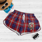 Clan Ainslie Crest Tartan Womens Shorts NW2166