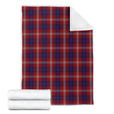 Clan Ainslie Tartan Blanket U9