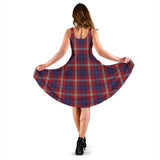 Clan Ainslie Tartan Sleeveless Midi Womens Dress VS1186