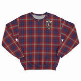 Clan Ainslie Crest Tartan Sweatshirt HC975