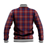 Clan Ainslie Crest Tartan Baseball Jacket JM974