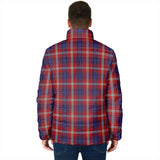 Clan Ainslie Crest Tartan Padded Jacket RF8