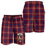 Clan Ainslie Crest Tartan Mens Shorts NS974