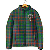 Clan Aiton Crest Tartan Padded Jacket RF9