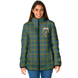 Clan Aiton Crest Tartan Padded Jacket RF9