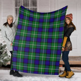 Clan Alexander Tartan Blanket U15