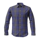 Clan Alexander of Menstry Tartan Long Sleeve Shirt P1202