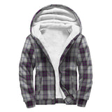 Clan Alexander of Menstry Dress Tartan Sherpa Hoodie - Classic Style CS 1166