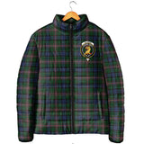 Clan Allison Crest Tartan Padded Jacket RF12