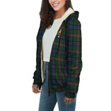 Clan Allison Crest Tartan Sherpa Hoodie CT971