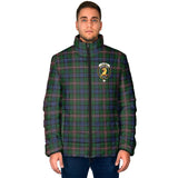 Clan Allison Crest Tartan Padded Jacket RF12