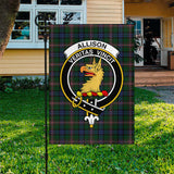 Clan Allison Crest Tartan Flag CF12