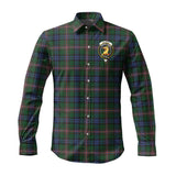 Clan Allison Crest Tartan Long Sleeve Shirt PC970