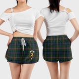 Clan Allison Crest Tartan Womens Shorts NW2162