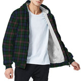 Clan Allison Tartan Sherpa Hoodie - Classic Style CS 1163