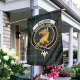 Clan Allison Crest Tartan Flag CF12