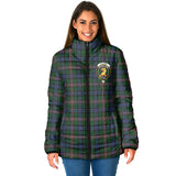 Clan Allison Crest Tartan Padded Jacket RF12