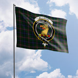 Clan Allison Crest Tartan Flag CF12