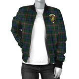 Clan Allison Crest Tartan Bomber Jacket ZJ12