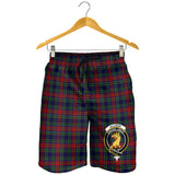 Clan Allison Red Crest Tartan Mens Shorts NS971