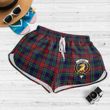 Clan Allison Red Crest Tartan Womens Shorts NW2163