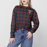 Clan Allison Red Crest Tartan Sweatshirt HC972