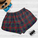 Clan Allison Red Crest Tartan Womens Shorts NW2163