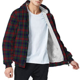 Clan Allison Red Tartan Sherpa Hoodie - Classic Style CS 1162