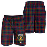 Clan Allison Red Crest Tartan Mens Shorts NS971