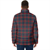 Clan Allison Red Crest Tartan Padded Jacket RF11