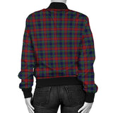 Clan Allison Red Crest Tartan Bomber Jacket ZJ11