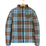 Clan Anderson Ancient Crest Tartan Padded Jacket RF13