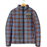 Clan Anderson Modern Crest Tartan Padded Jacket RF15