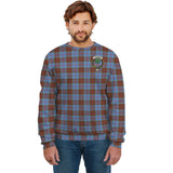 Clan Anderson Modern Crest Tartan Sweatshirt HC968