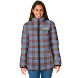 Clan Anderson Modern Crest Tartan Padded Jacket RF15