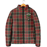 Clan Anderson of Arbrake Crest Tartan Padded Jacket RF16