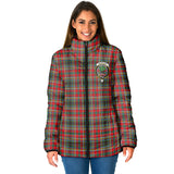 Clan Anderson of Arbrake Crest Tartan Padded Jacket RF16