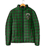 Clan Anstruther Crest Tartan Padded Jacket RF18