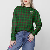 Clan Anstruther Crest Tartan Sweatshirt HC965