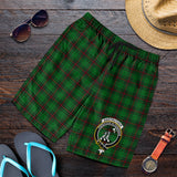 Clan Anstruther Crest Tartan Mens Shorts NS964