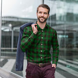 Clan Anstruther Tartan Long Sleeve Shirt P1191