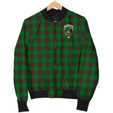 Clan Anstruther Crest Tartan Bomber Jacket ZJ18