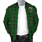 Clan Anstruther Crest Tartan Bomber Jacket ZJ18