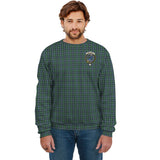 Clan Arbuthnot Crest Tartan Sweatshirt HC962