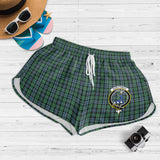 Clan Arbuthnot Crest Tartan Womens Shorts NW2153